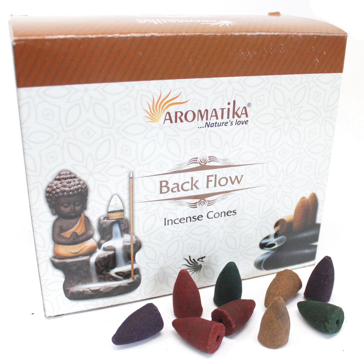 Conos de Incienso Backflow de los Siete Chakras