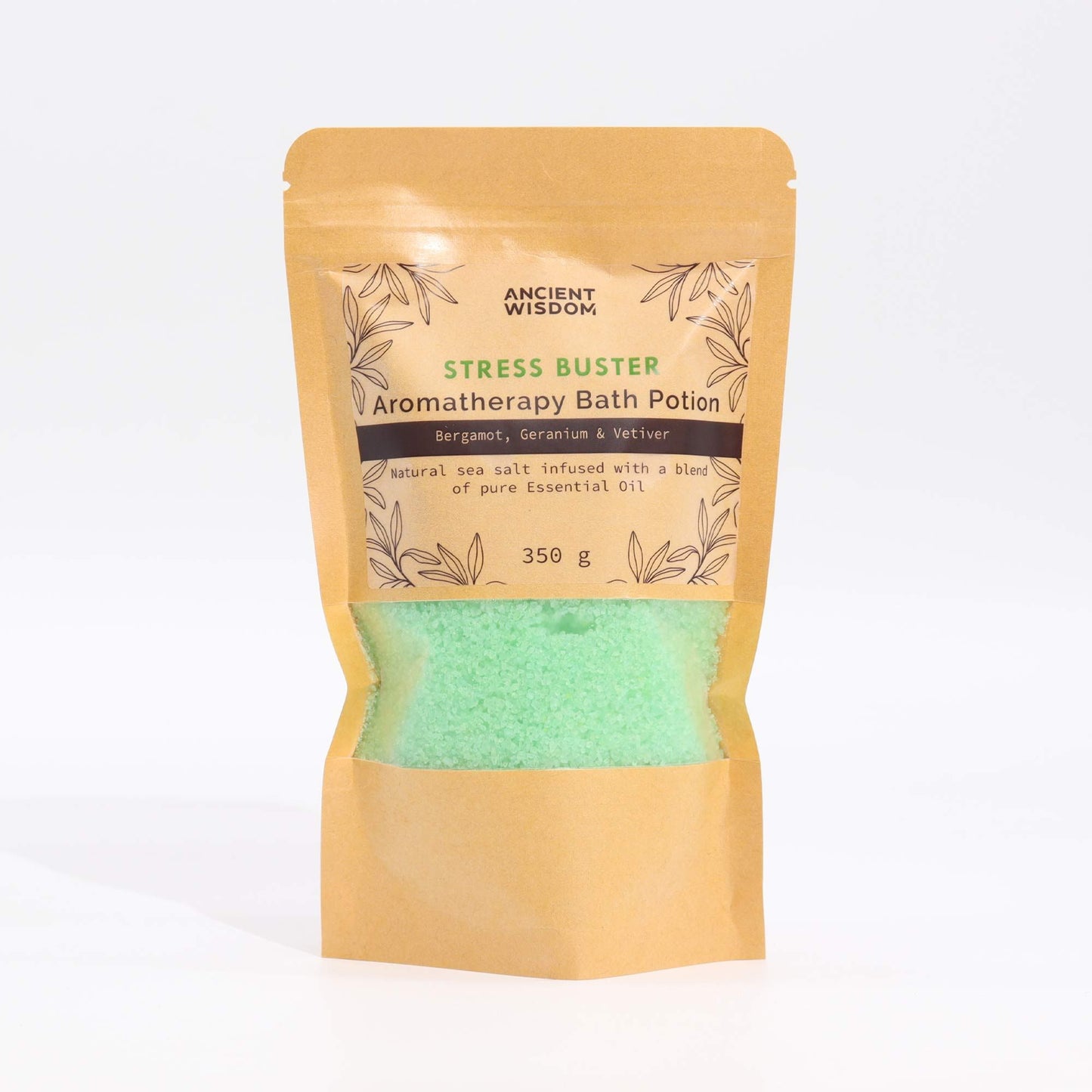 Producto de baño aromático de Sin Estrés para bienestar natural