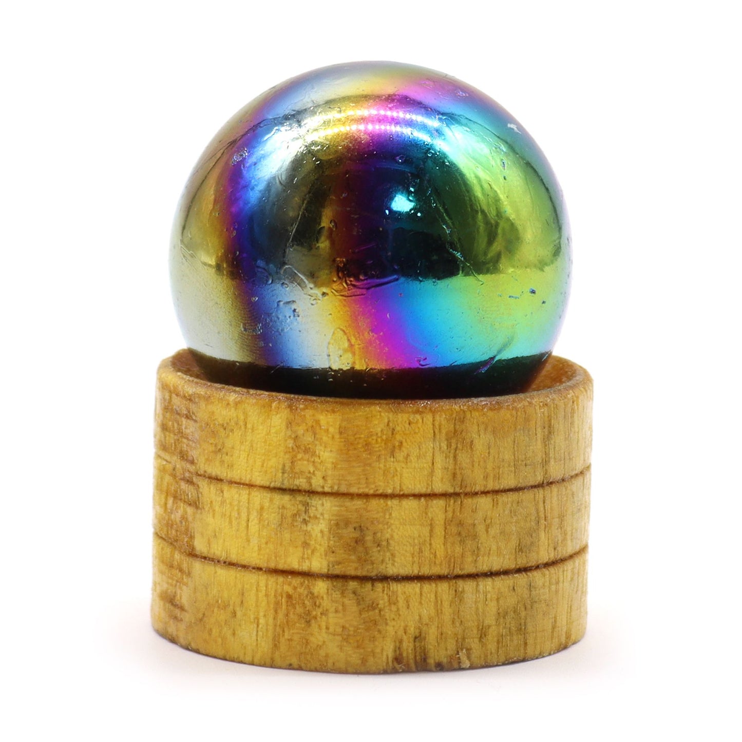 Esfera de Cristal de Amatista 40mm con Soporte