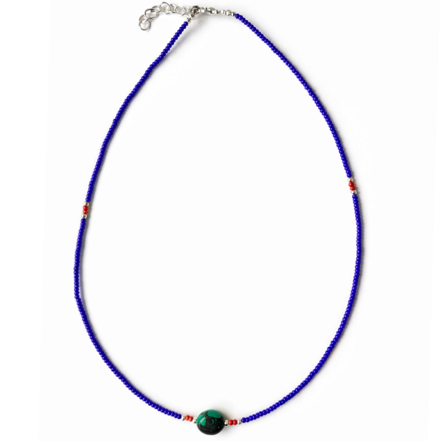 Collar Nepalí · Lapislázuli & Turquesa | Joya de Sabiduría y Protección (42 cm)