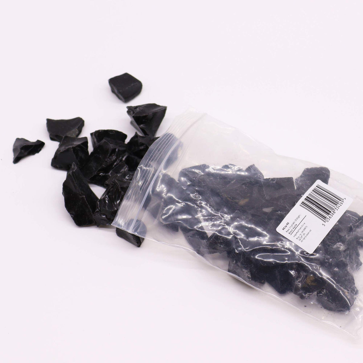 Ágata Negra en Bruto Natural (500 g)