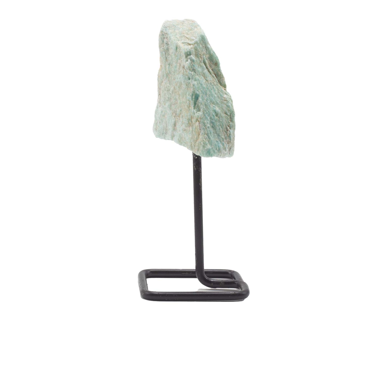 Mineral en soporte metálico - Amazonita