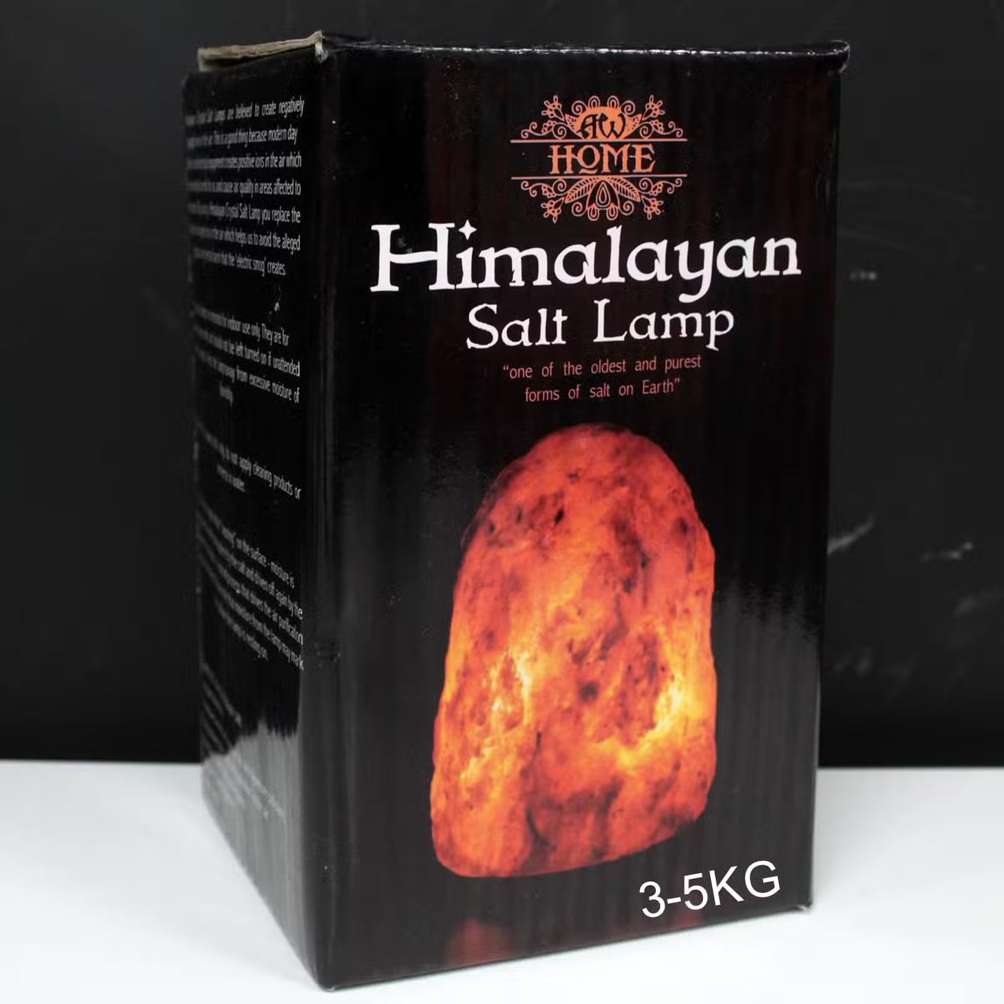 Lámpara de Sal del Himalaya 2–3 kg – Luz Natural y Bienestar