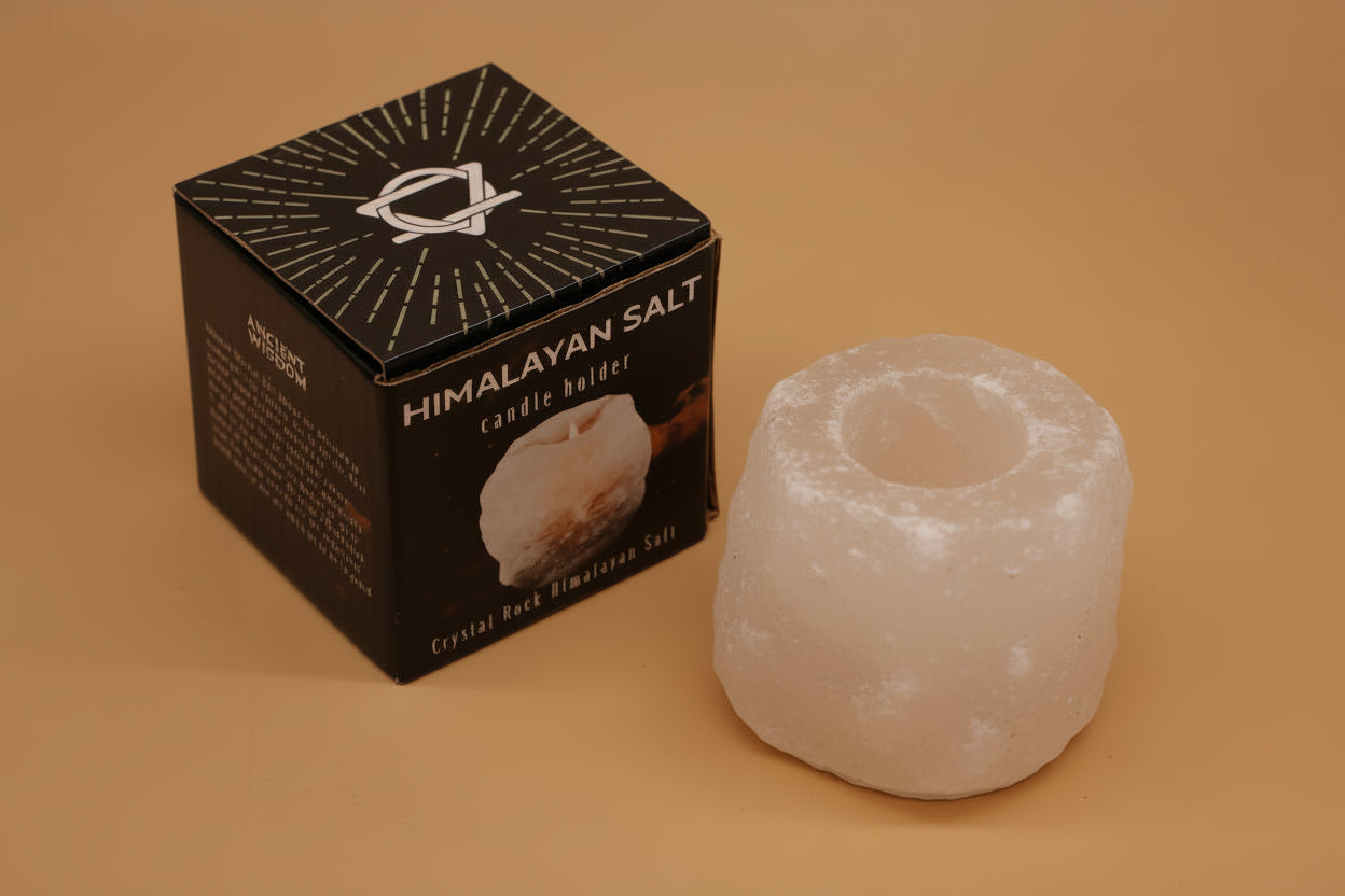 Portavelas de Sal del Himalaya