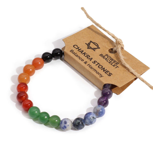 Pulsera Poder 7 Chakras – Equilibrio Energético y Bienestar Espiritual