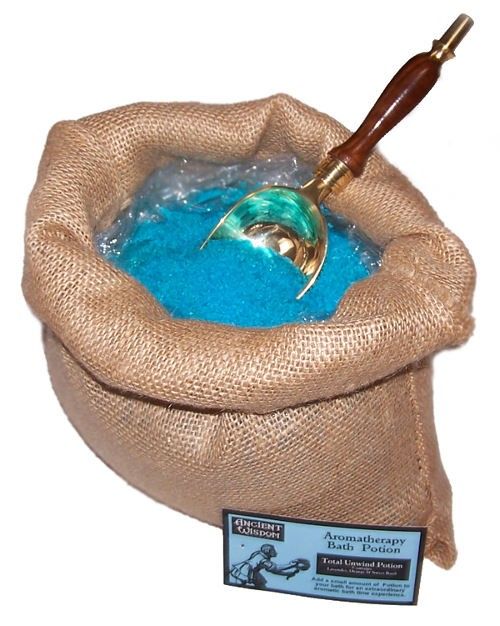Sales de baño aromáticas de Relajante para calma y bienestar