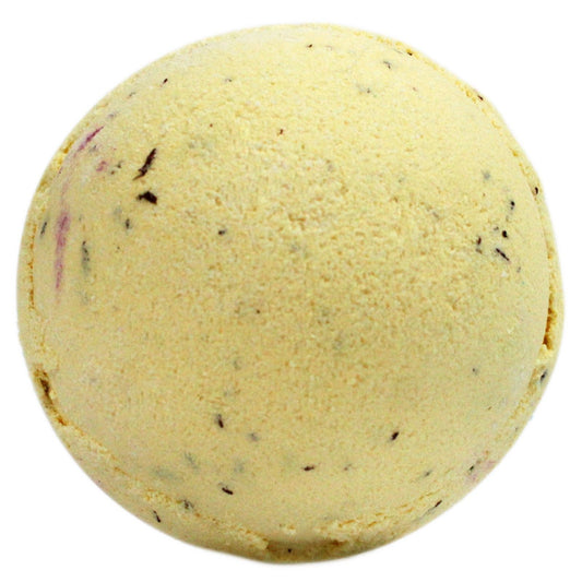 Bomba de baño aromática de Amarillo para relajación y autocuidado