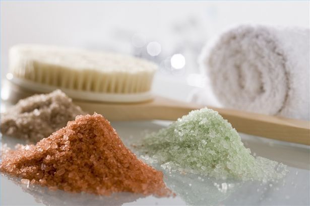 Sales de baño aromáticas de Estimulante para calma y bienestar