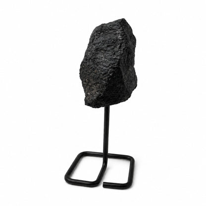 Turmalina Negra con Soporte Metálico