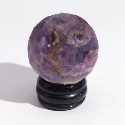 Planeta de Amatista con Soporte Solar (JÚPITER) 40 mm Piedra Natural