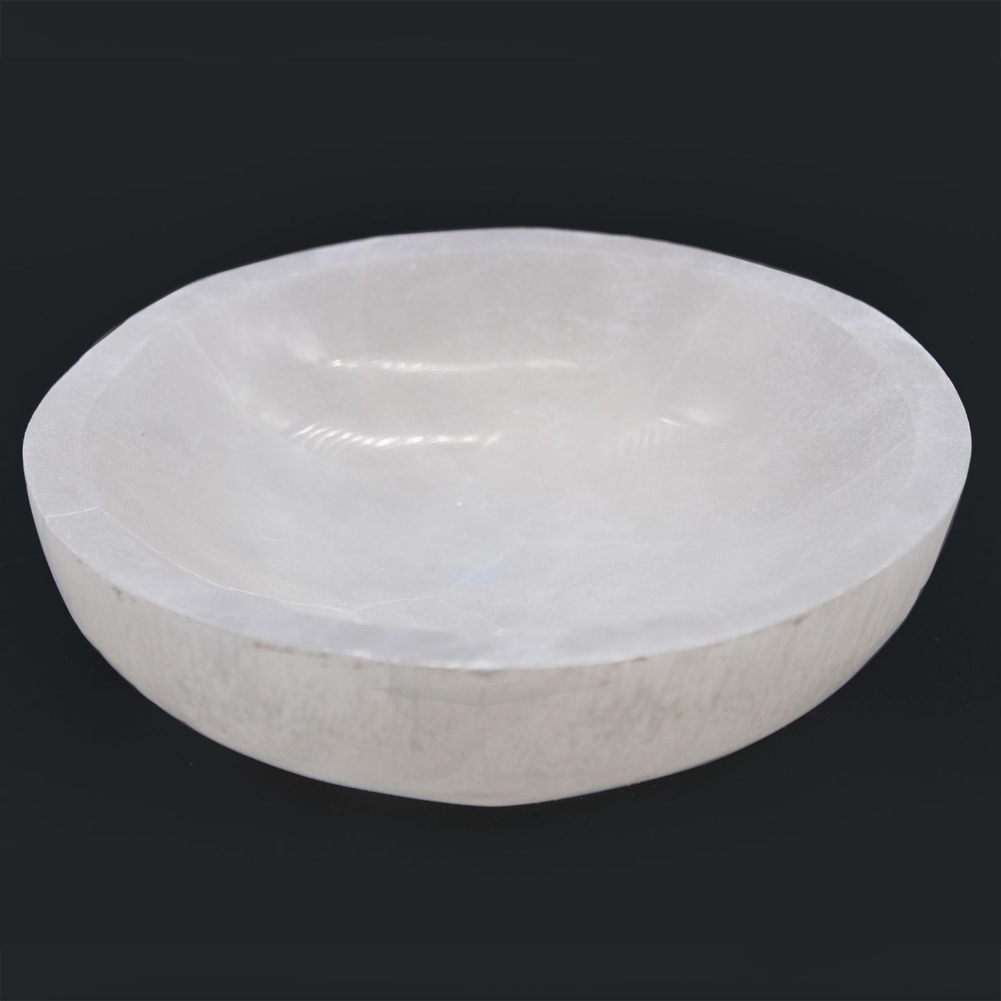 Cuenco Redondo de selenita - 15cm