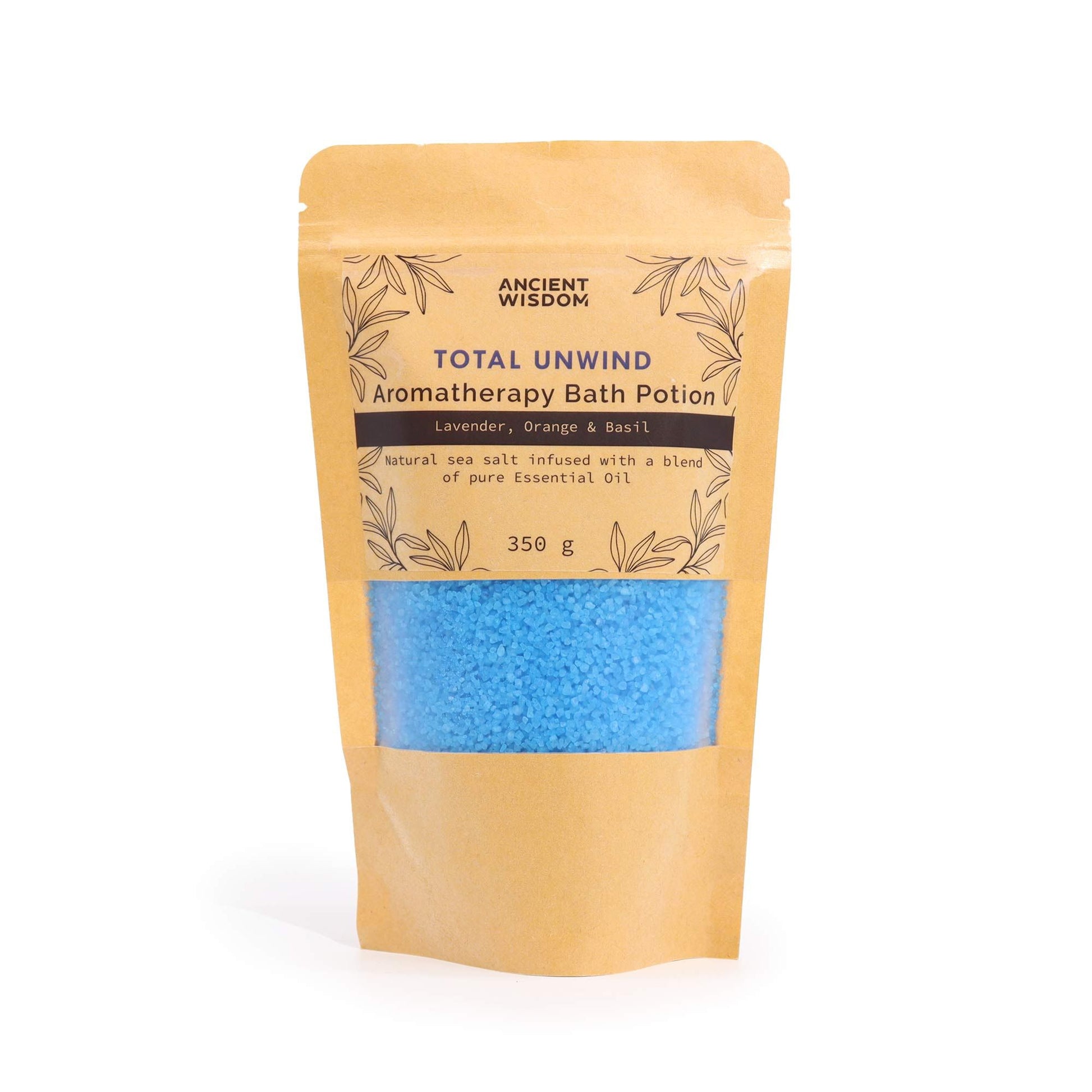 Producto de baño aromático de Descanso Total para bienestar natural