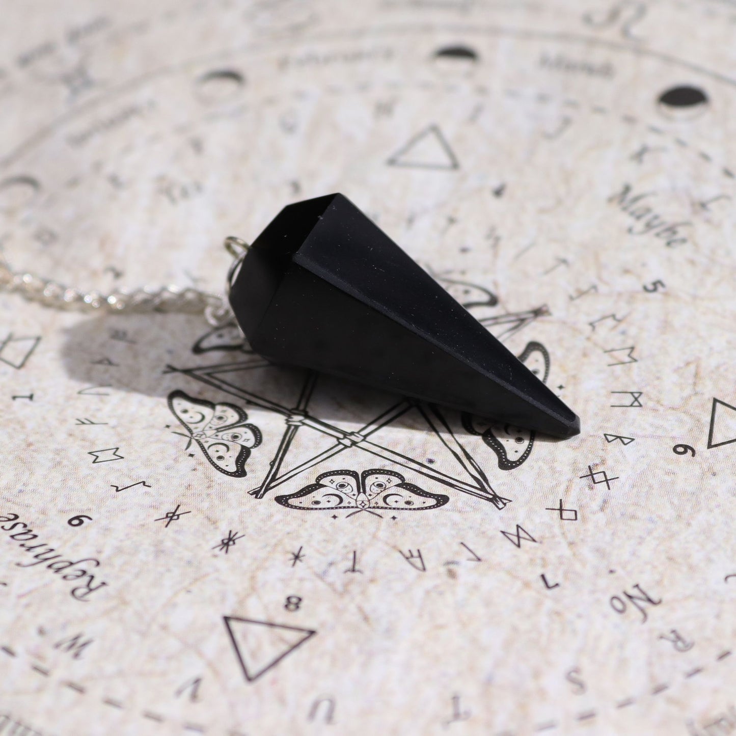 Incienso Ritual de Éxito con Péndulo de Obsidiana Negra