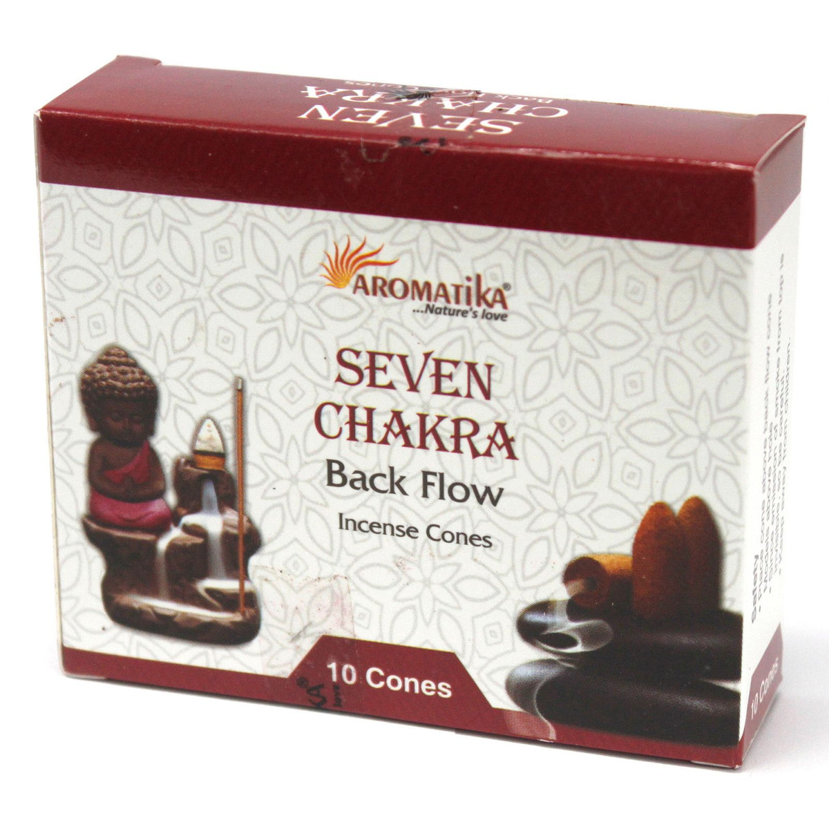 Conos de Incienso Backflow de los Siete Chakras