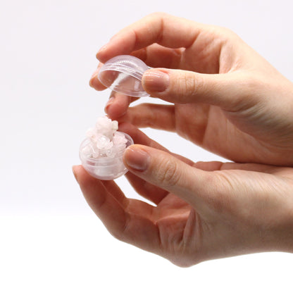 Bomba de Baño con Pulsera de cuarzo rosa Bergamota  Relajación y Amor Propio