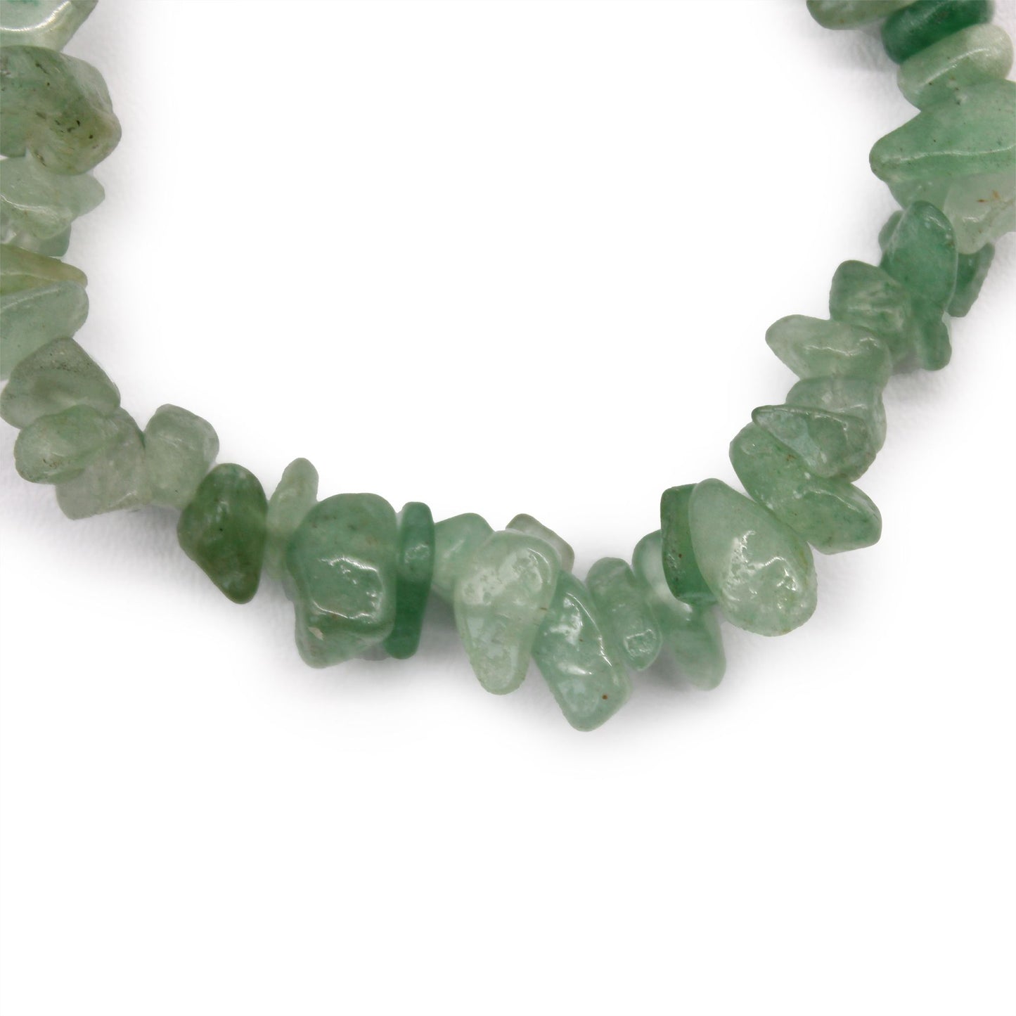 Pulsera de Fragmentos de Piedra Natural – Aventurina Verde