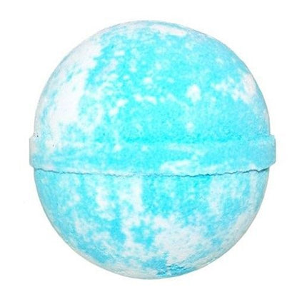 Bomba de baño aromática de Azul y Blanco para relajación y autocuidado