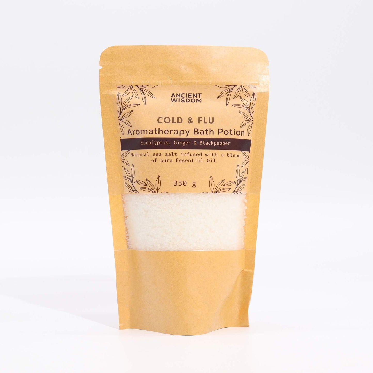 Producto de baño aromático de Resfriados y Gripe para bienestar natural