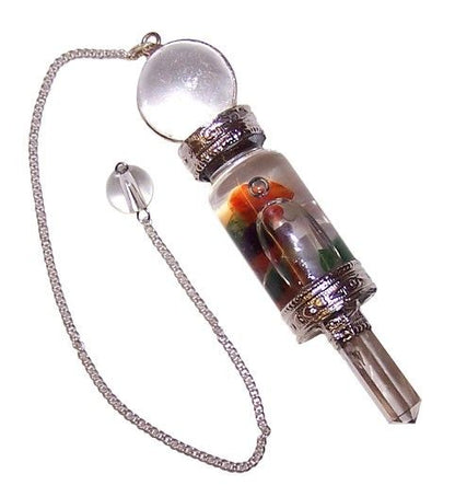 Péndulo de Chakras Flotantes - Equilibrio Energético y Radiestesia