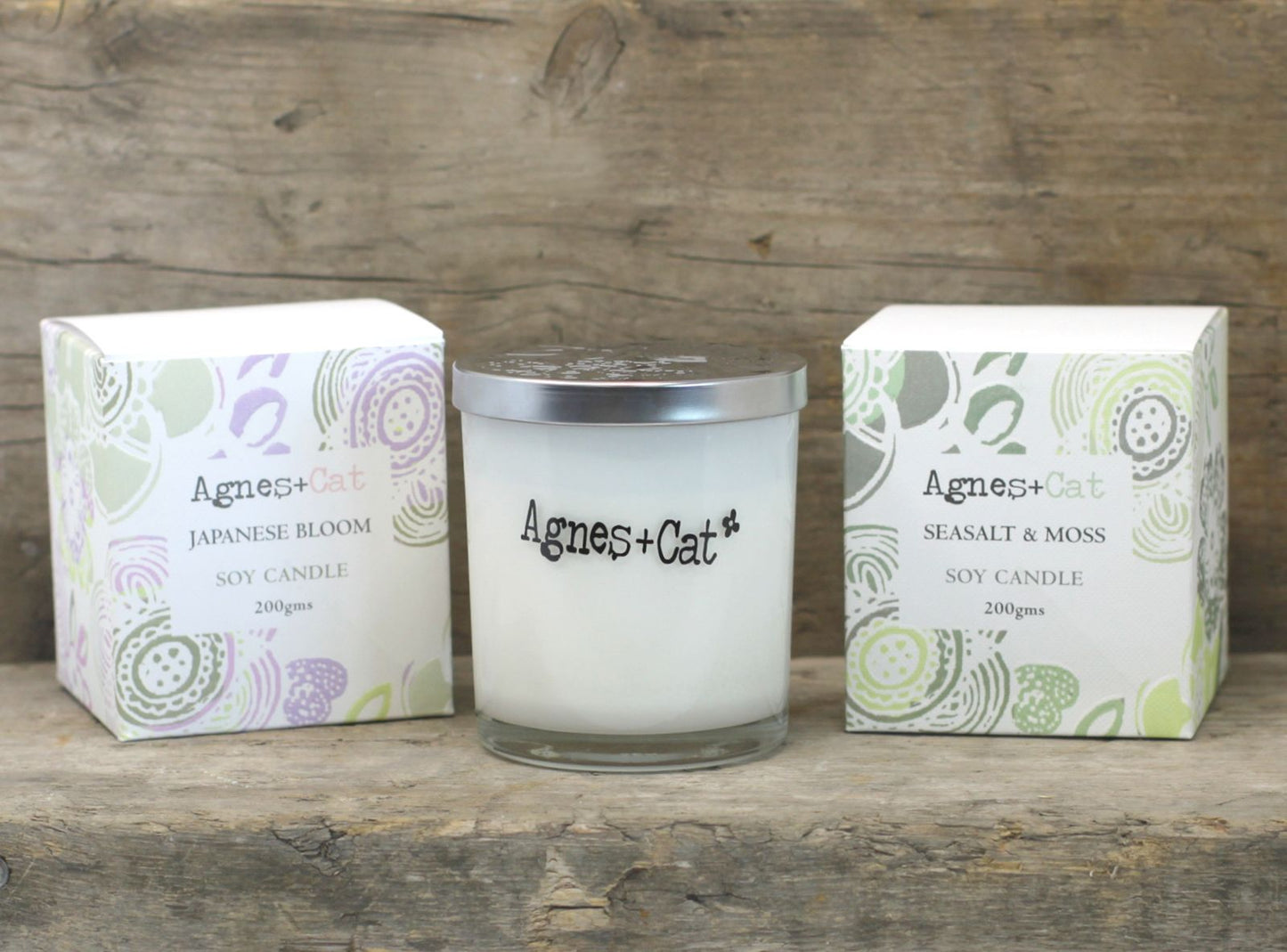 Vela espiritual de Tea and Roses para calma y bienestar