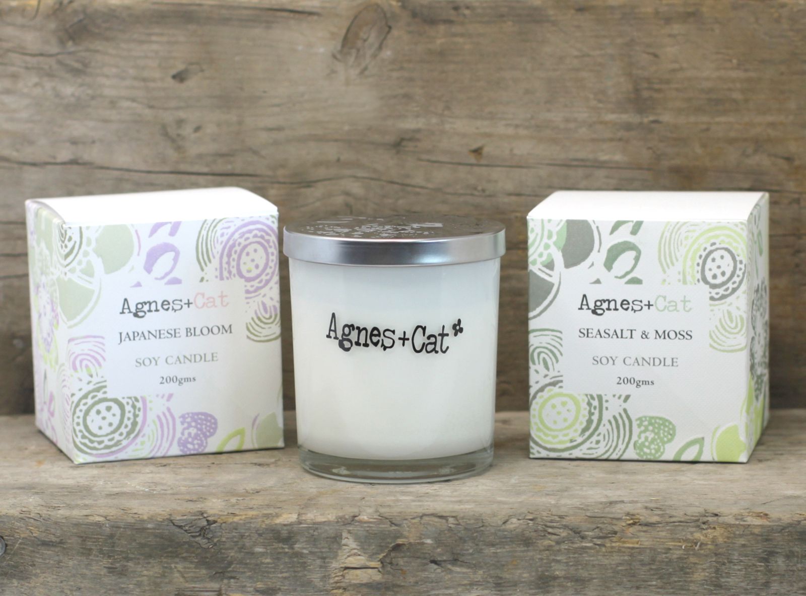 Vela espiritual de Tea and Roses para calma y bienestar