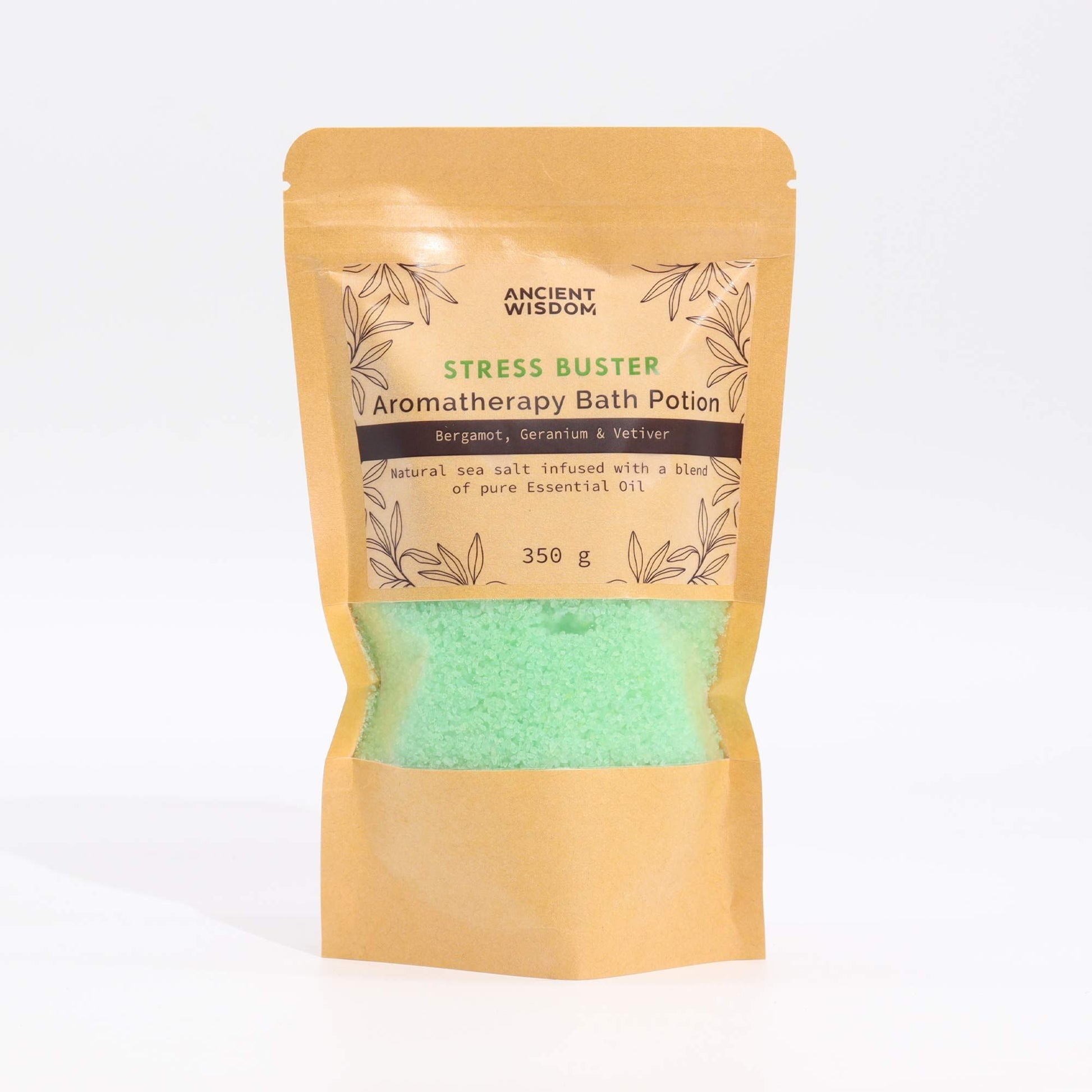 Producto de baño aromático de Sin Estrés para bienestar natural