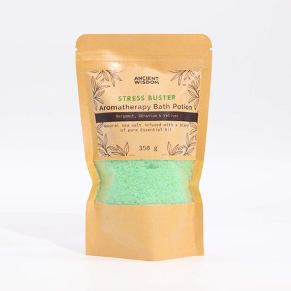 Producto de baño aromático de Sin Estrés para bienestar natural