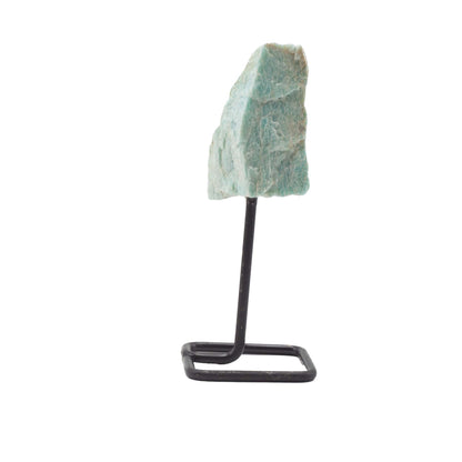 Mineral en soporte metálico - Amazonita