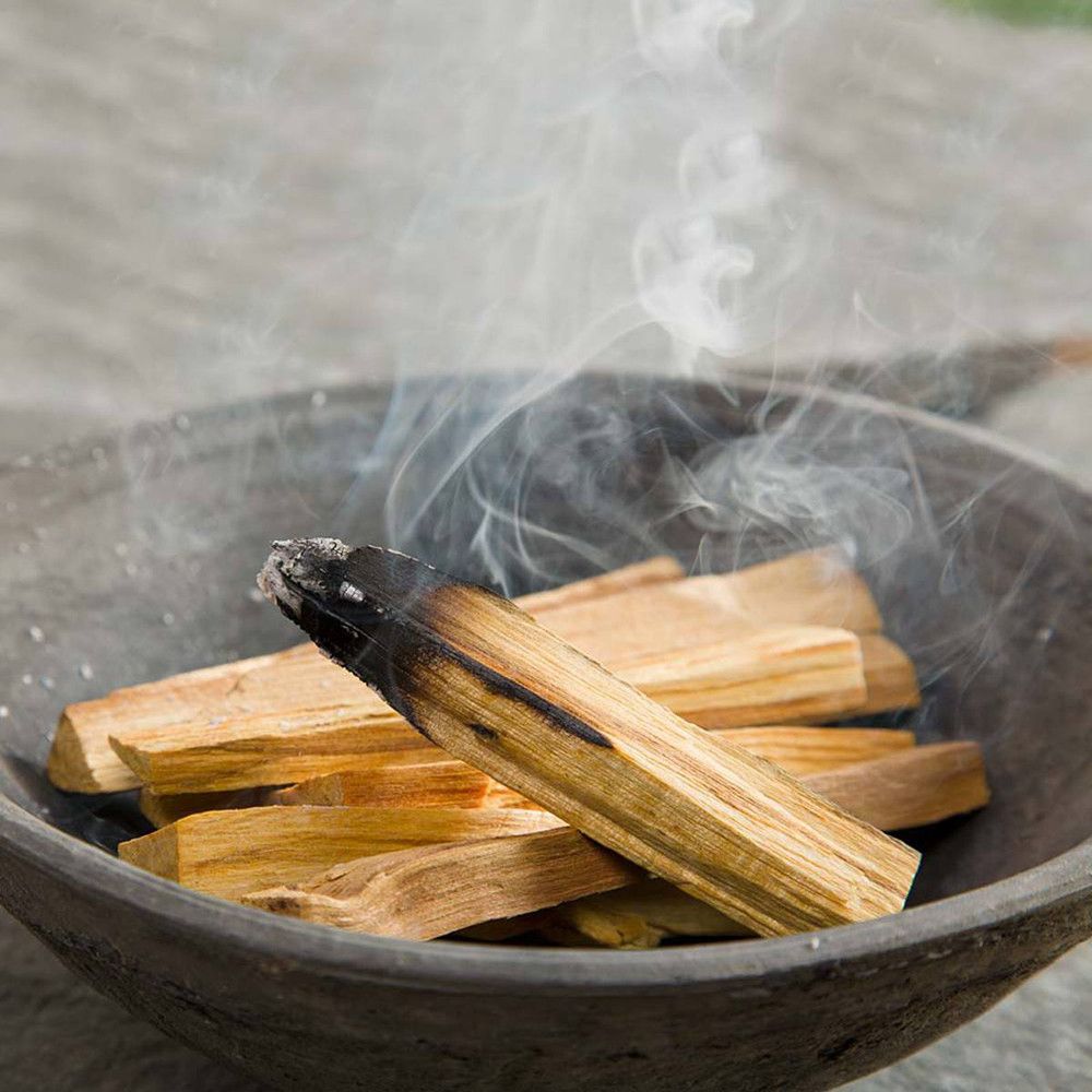 Palo Santo Natural 100 g - 10-15 Palitos para Aromatizar y Rituales