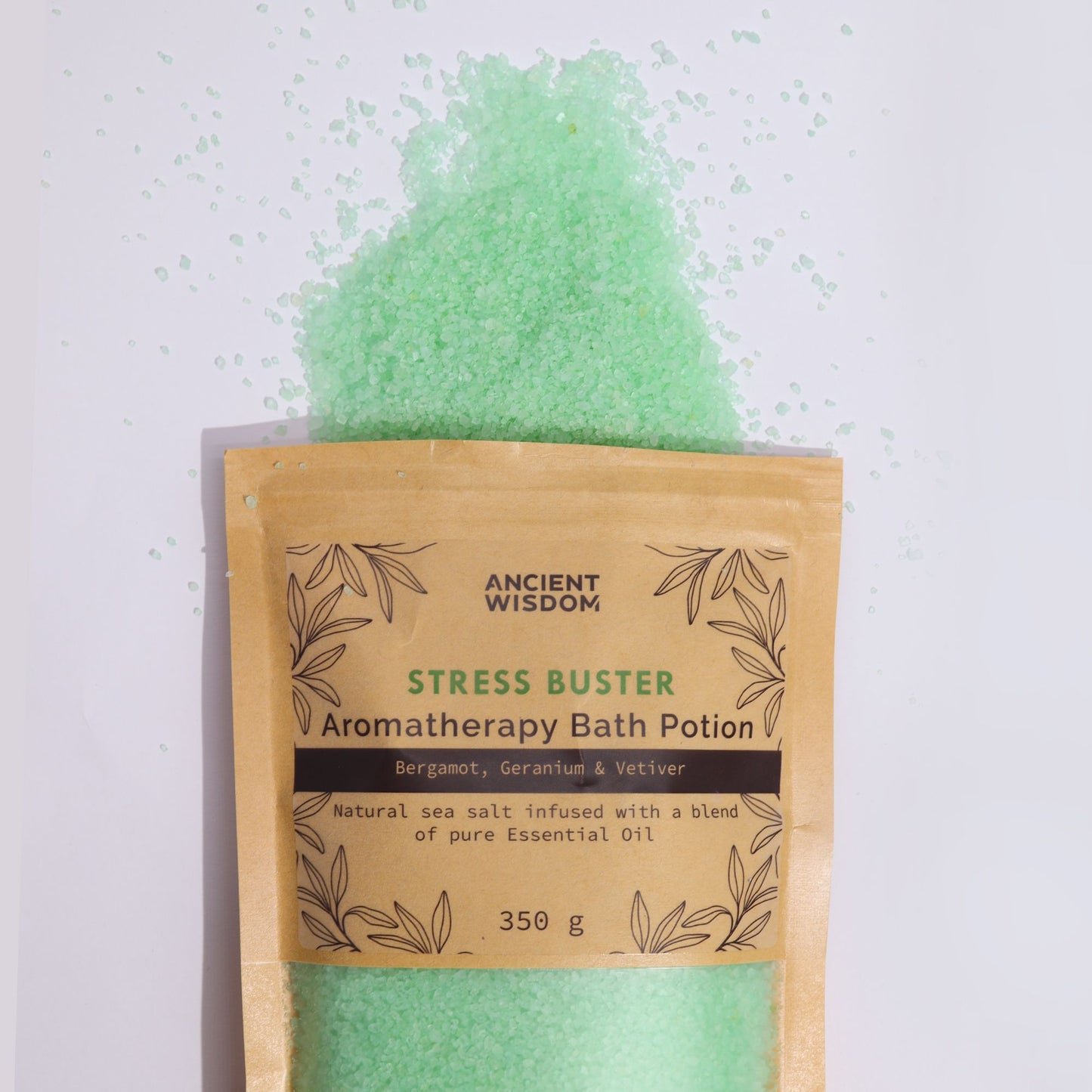 Producto de baño aromático de Sin Estrés para bienestar natural