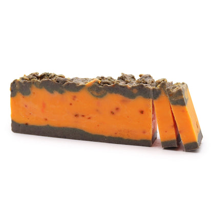Jabón Artesanal de Canela y Naranja 1,25 kg | Formato XL | Exfoliación Suave y Piel Radiante
