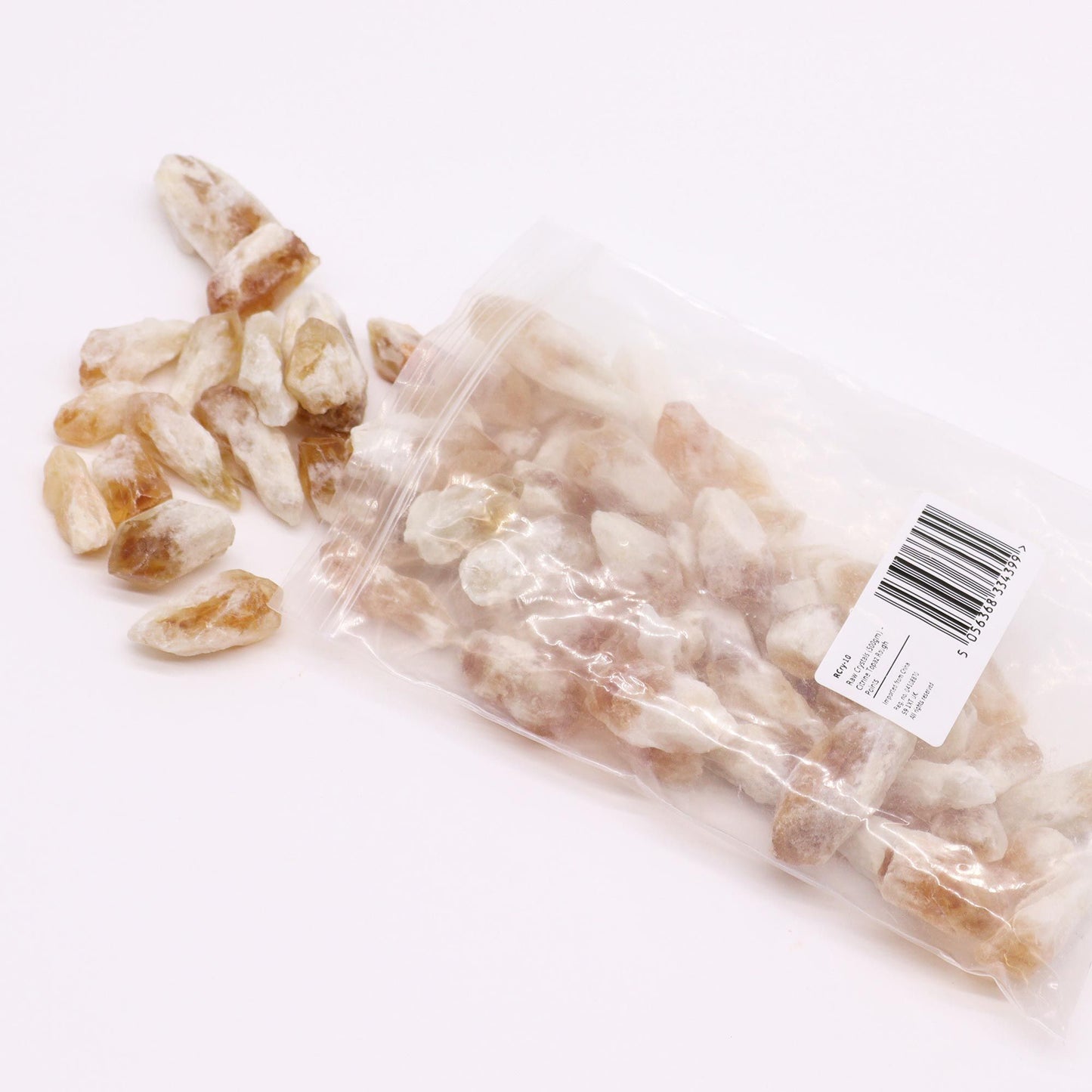 Cristales en bruto (500 g) - Puntas ásperas de Citrino