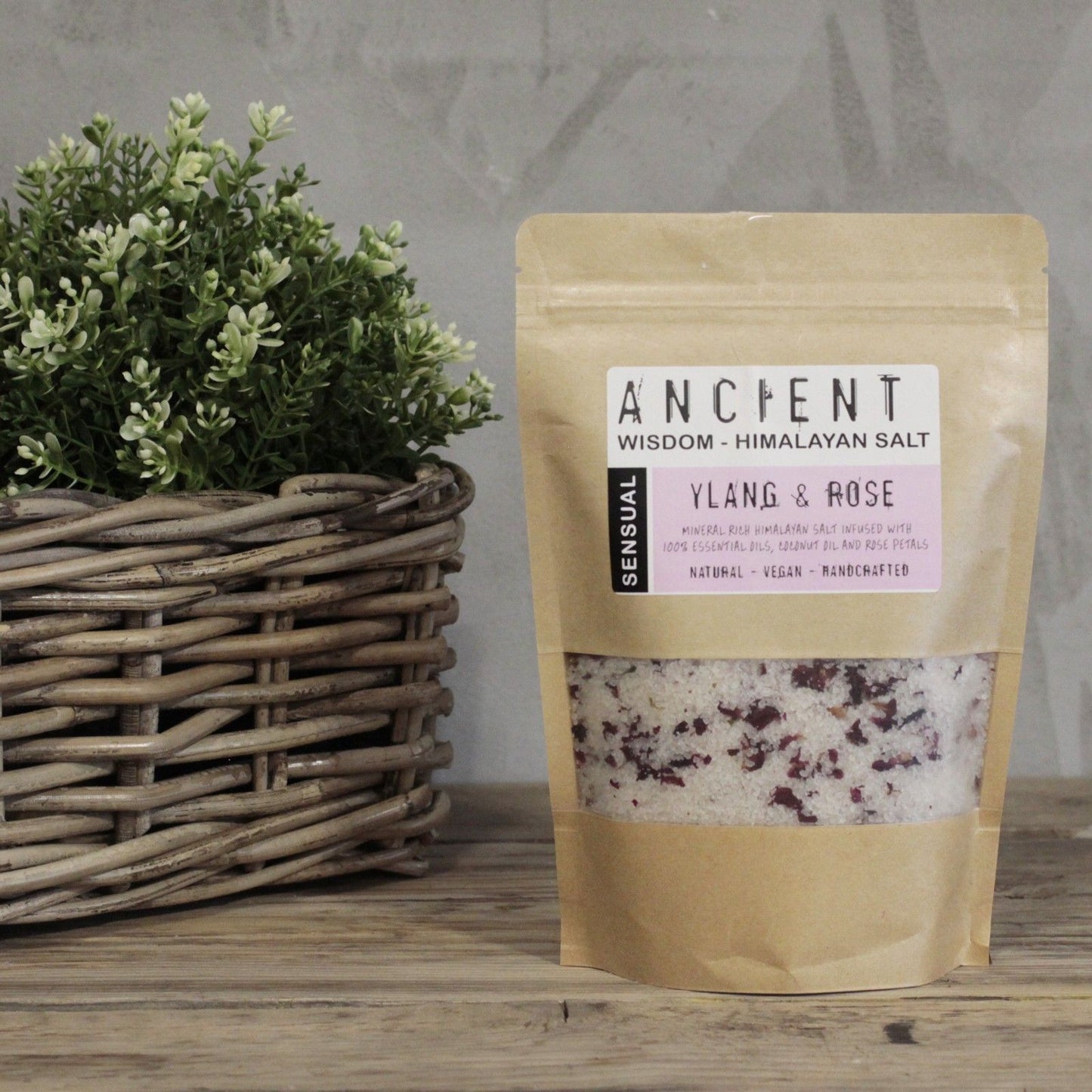 Sales de baño aromáticas de Sensual para calma y bienestar
