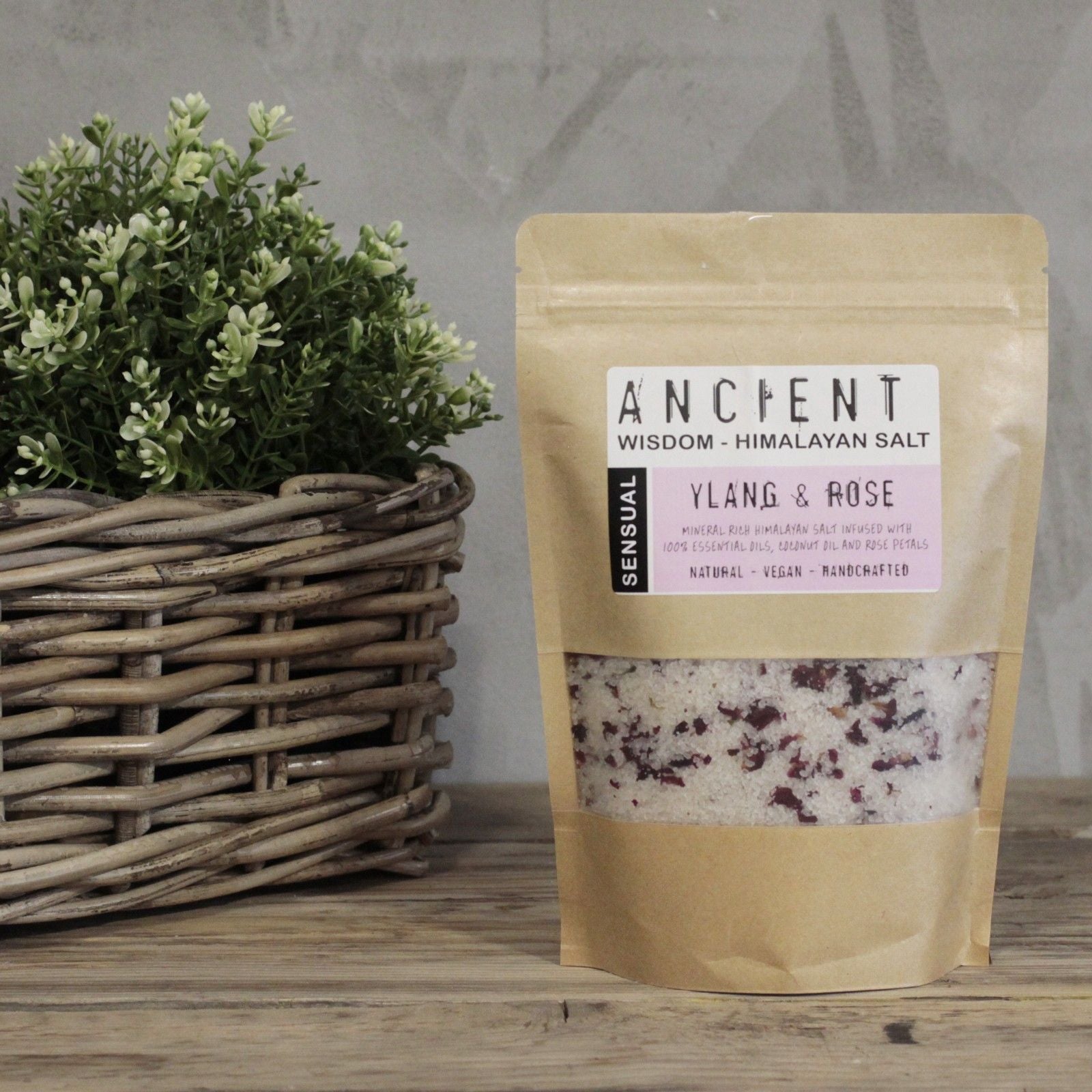 Sales de baño aromáticas de Sensual para calma y bienestar