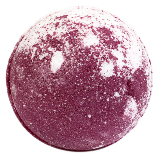 Bomba de baño aromática de Rojo y Blanco para relajación y autocuidado