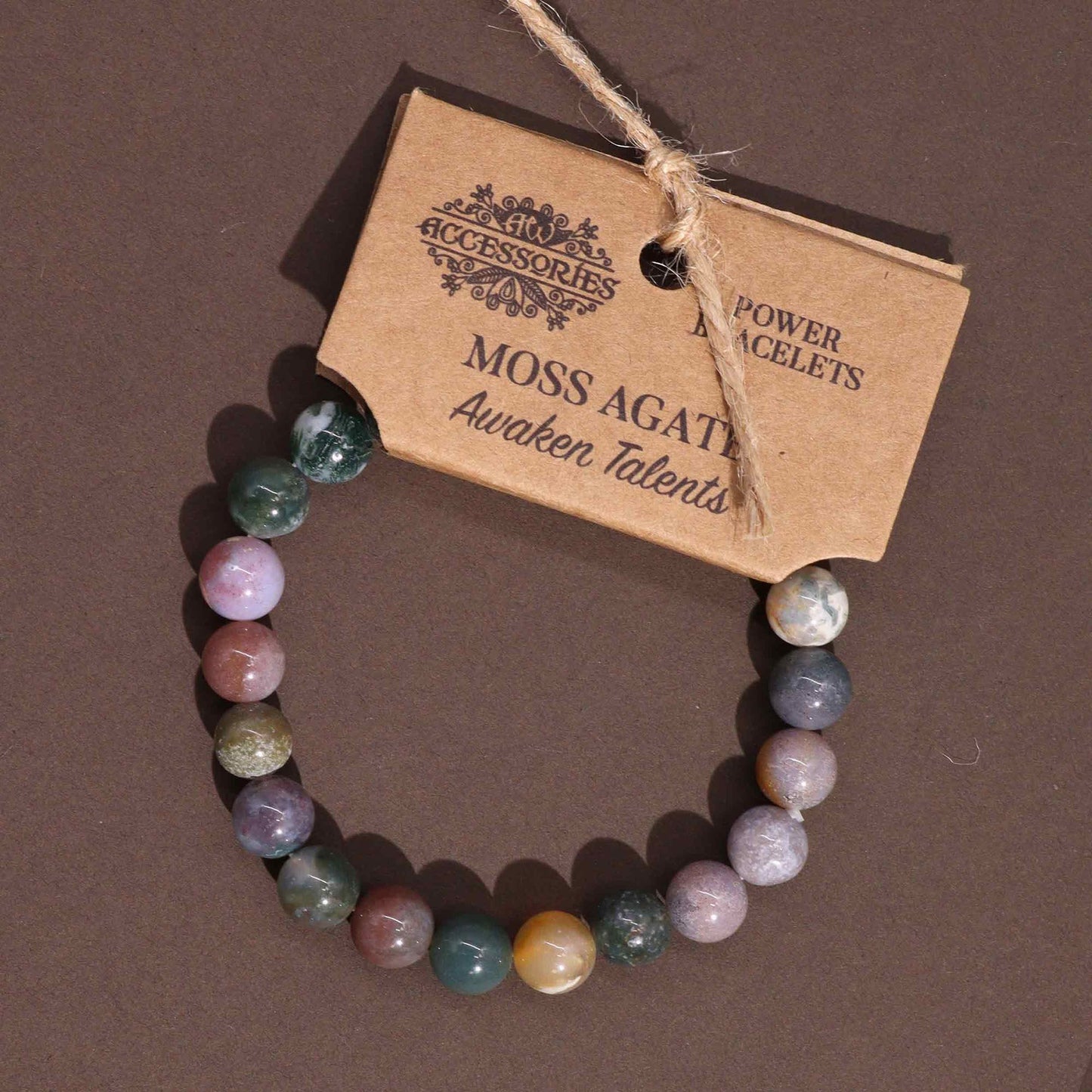 Pulsera de Ágata Multicolor – Equilibrio, Energía y Conexión Natural