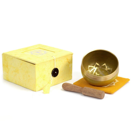 Cuenco tibetano Plexo solar para meditación y equilibrio energético