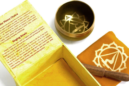 Cuenco tibetano Plexo solar para meditación y equilibrio energético