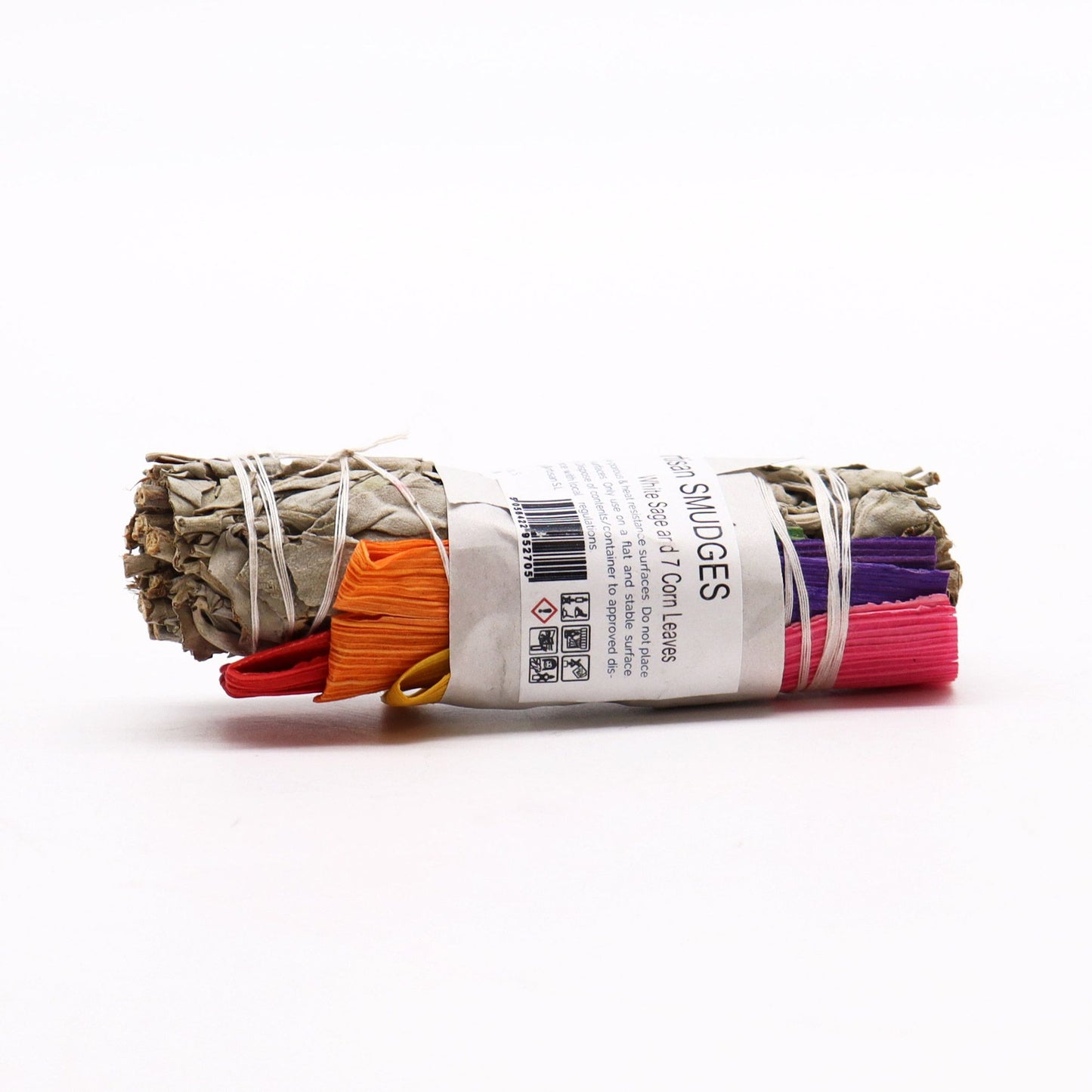 Atado de Salvia Blanca 7 Chakras 10 cm Limpieza Energética y Equilibrio