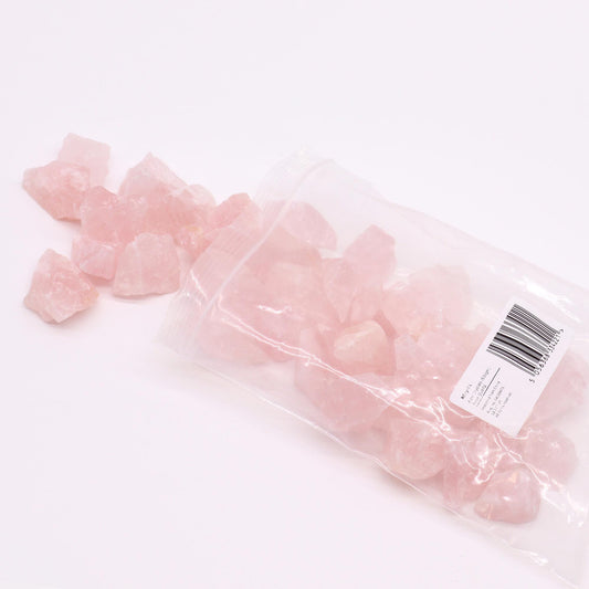 Cuarzo Rosa en Bruto Natural (500 g)