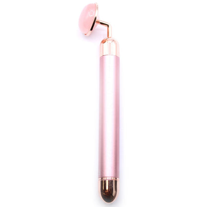 Rodillo con Vibración - Cuarzo rosa