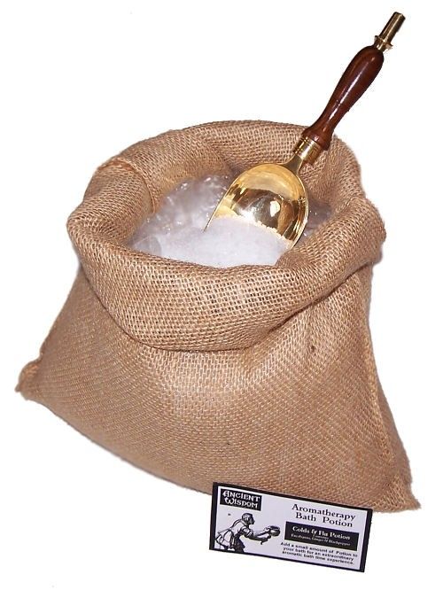 Sales de baño aromáticas de Resfriados para calma y bienestar