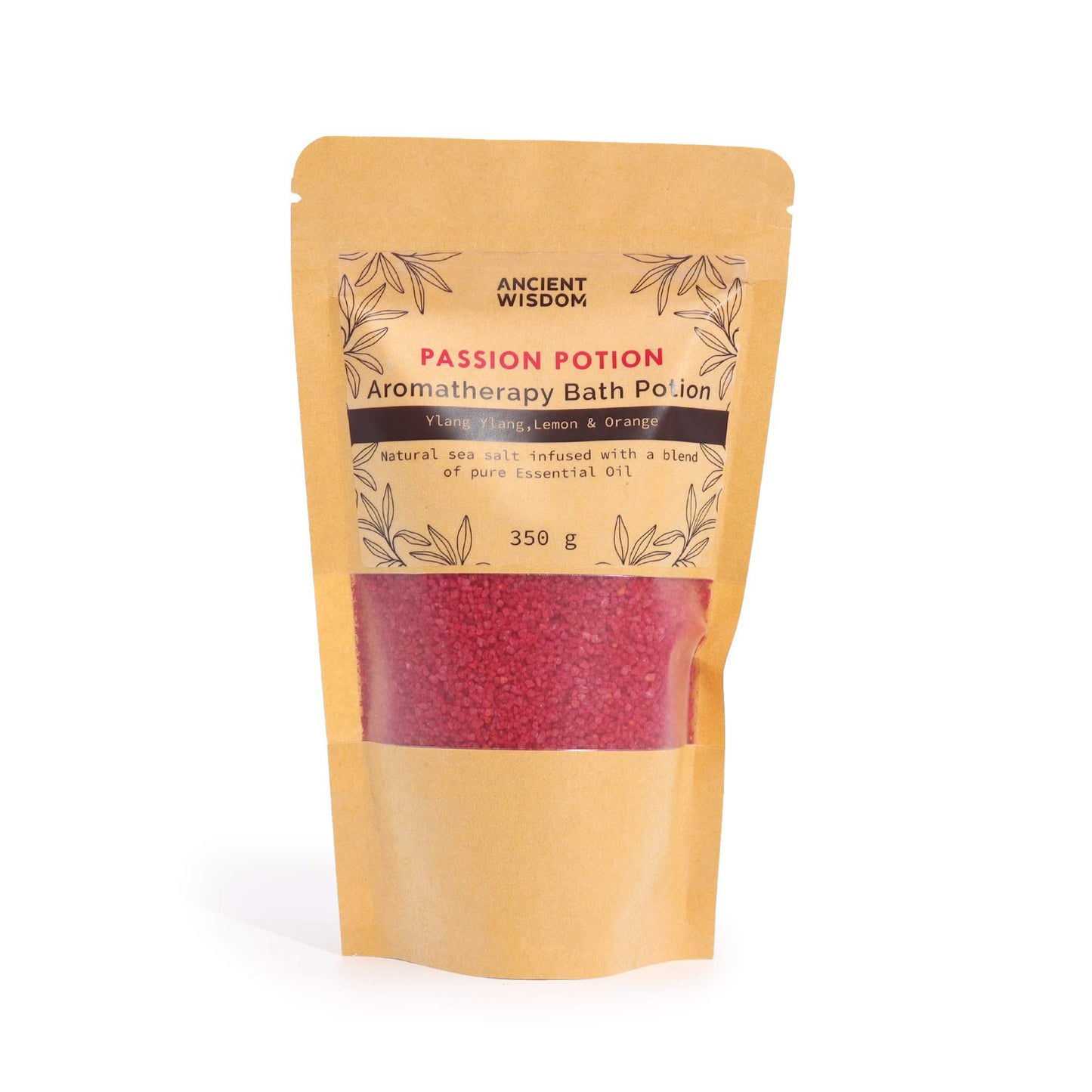 Producto de baño aromático de Pasión para bienestar natural