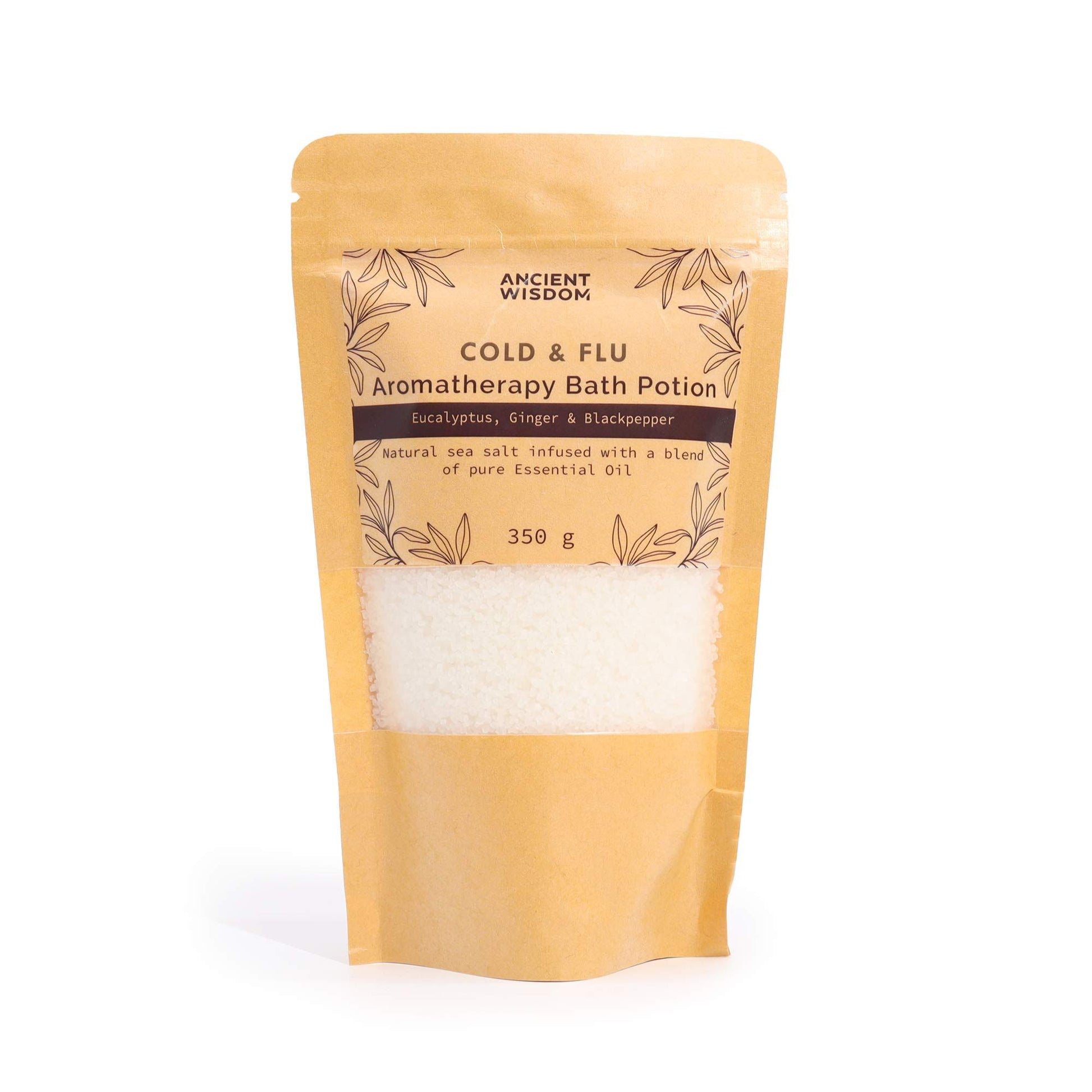 Producto de baño aromático de Resfriados y Gripe para bienestar natural