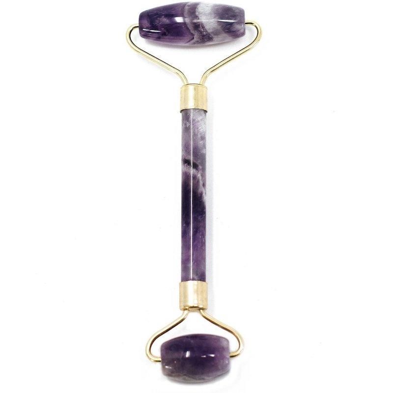 Rodillo Facial Amatista | Equilibrio Emocional + Masaje Desinflamatorio 18cm