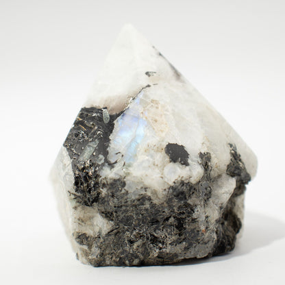 Puntas Pulidas de Piedra Luna Arcoíris