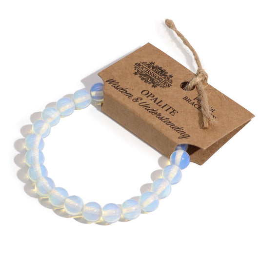 Pulsera de Opalita – Calma, Intuición y Energía Positiva