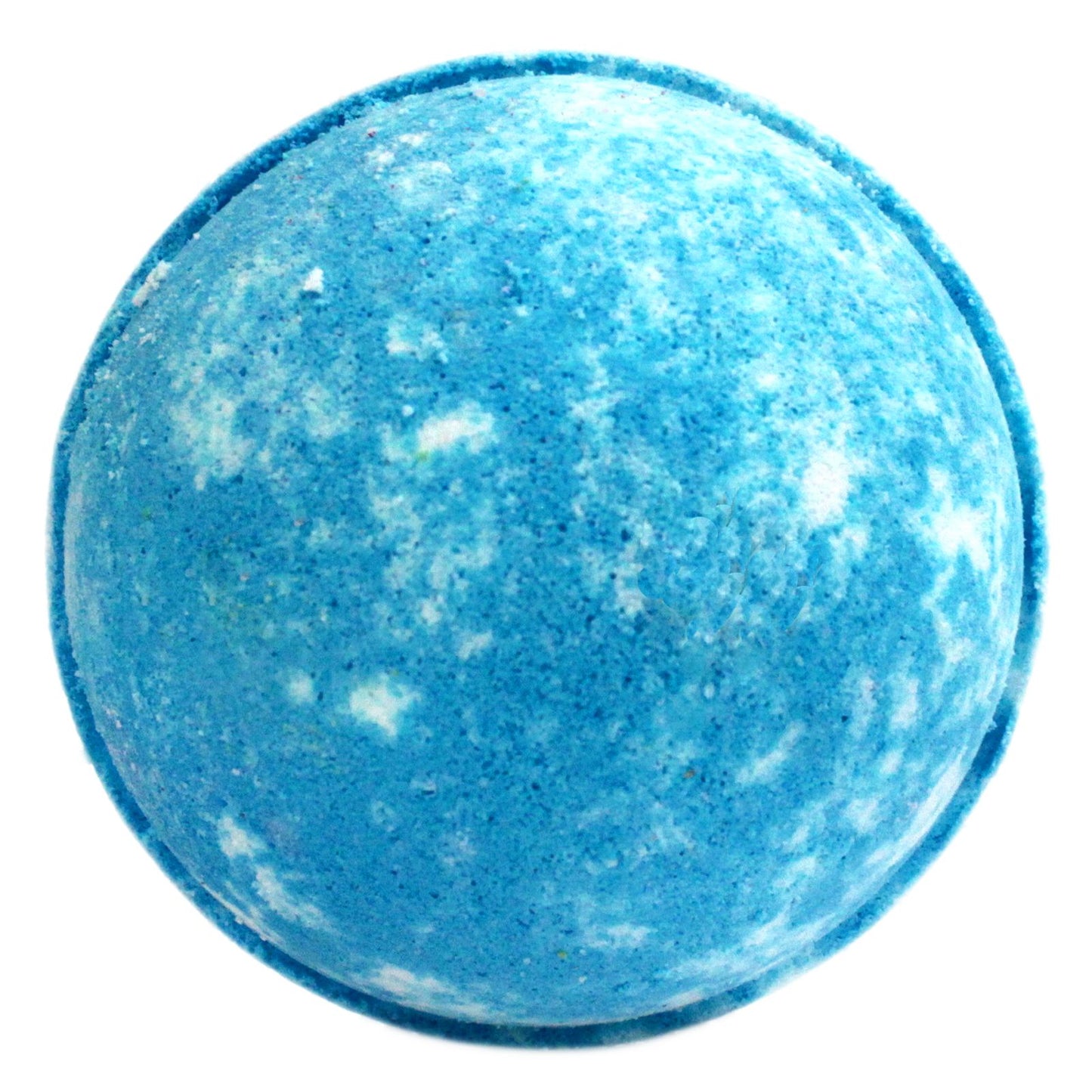 Bomba de baño aromática de Azul y Blanco para relajación y autocuidado