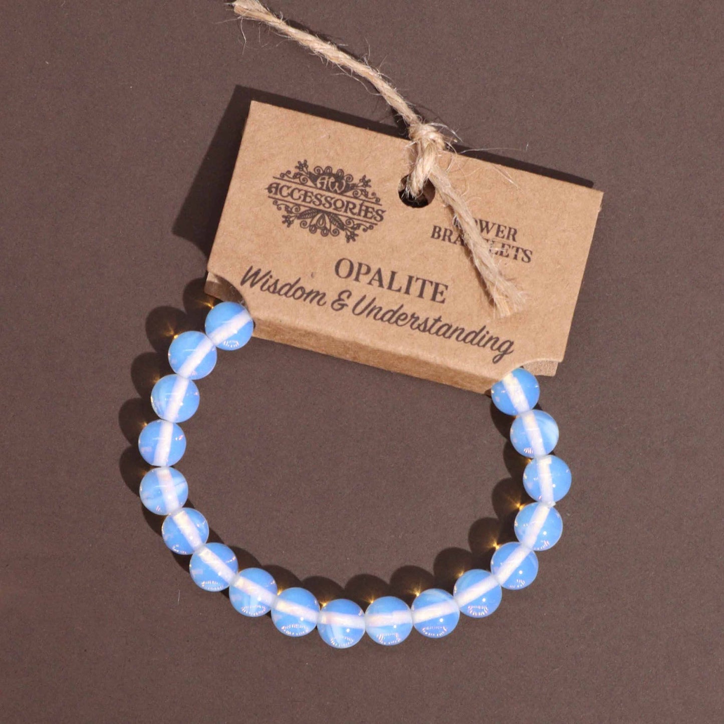 Pulsera de Opalita – Calma, Intuición y Energía Positiva