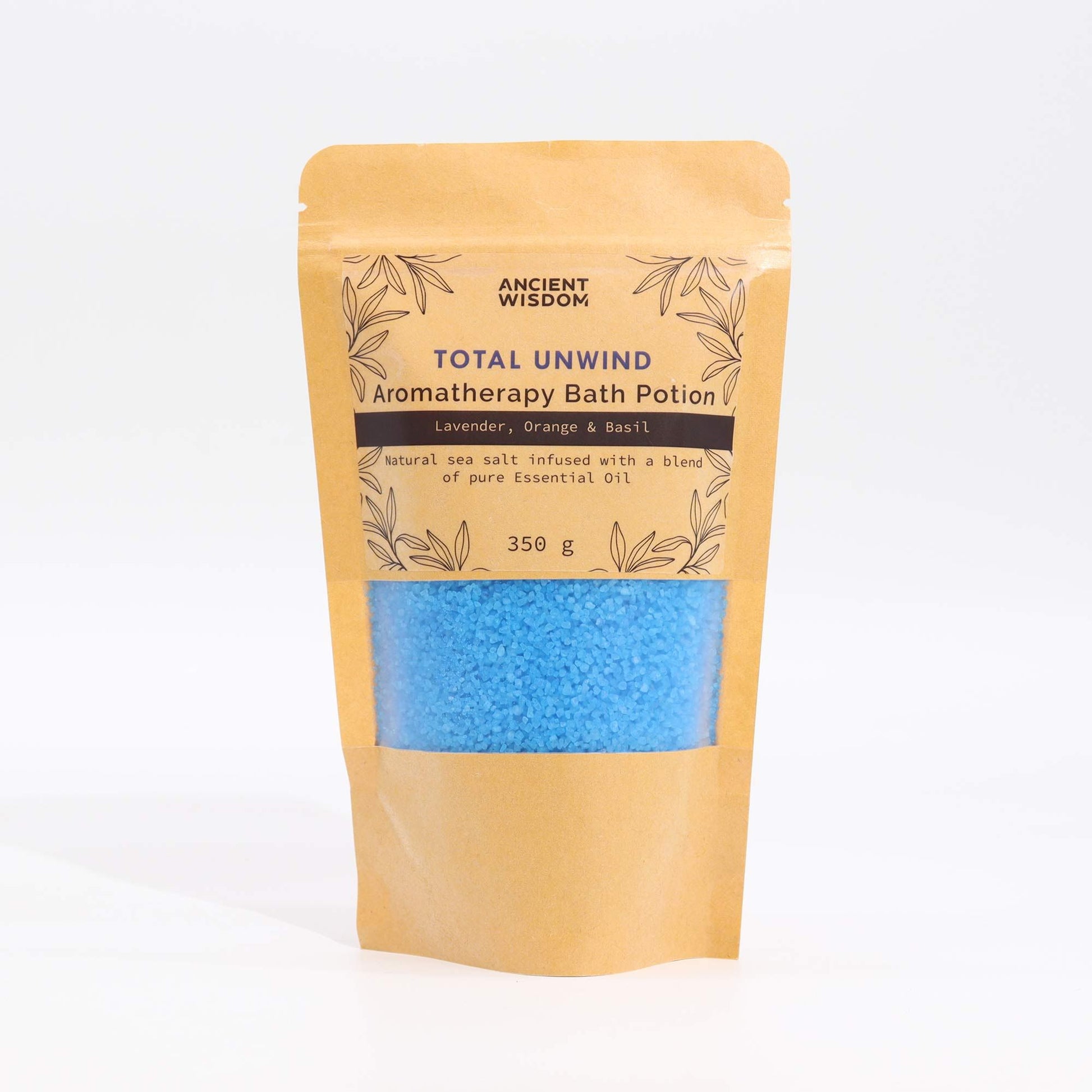 Producto de baño aromático de Descanso Total para bienestar natural